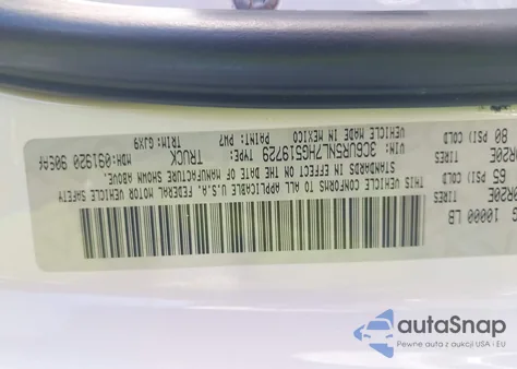 2017 Ram 2500 Laramie 4X4 6'4 Box из США, поврежденный, VIN 3C6UR5NL7HG519729